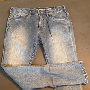 Buffalo David Bitton Men's Light Blue Slim Jeans